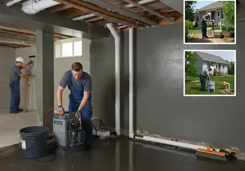 Basement Waterproofing and Flood Prevention process in East Syracuse, NY